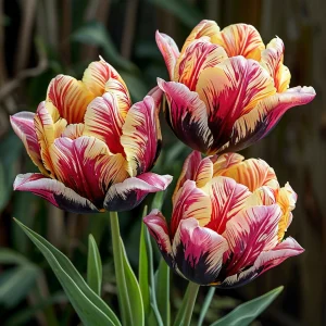 Тюльпан Роял Гарнит купить по цене от 425р. в интернет-магазине «Посадика» с доставкой почтой в в Калач-на-Донуе и по всей России – [изображение №1].