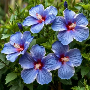 Гибискус садовый Блуминг Квин купить по цене от 259р. в интернет-магазине «Посадика» с доставкой почтой в в Калач-на-Донуе и по всей России – [изображение №1].