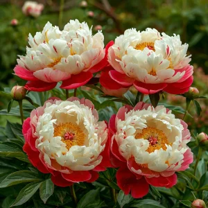 Пион Коралловый Каскад купить по цене от 490р. в интернет-магазине «Посадика» с доставкой почтой в в Калач-на-Донуе и по всей России – [изображение №1].