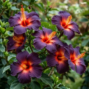 Гибискус Вивида Флэр купить по цене от 279р. в интернет-магазине «Посадика» с доставкой почтой в в Калач-на-Донуе и по всей России – [изображение №1].